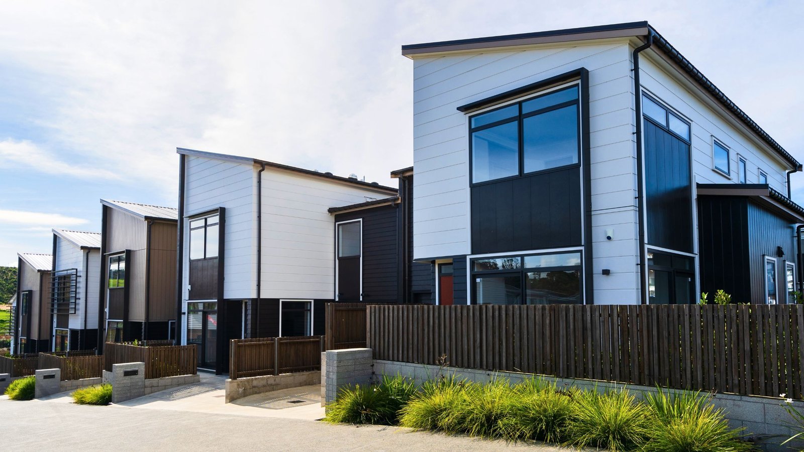 modern town homes